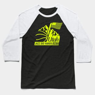 Utah Jazz Die-Hards Unite on Facebook Official T-Shirt Baseball T-Shirt